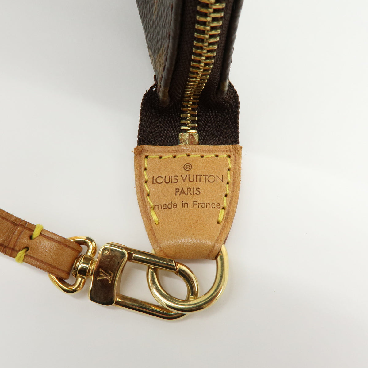 Louis Vuitton Monogram Pochette Accessoires Pouch Hand Bag M51980