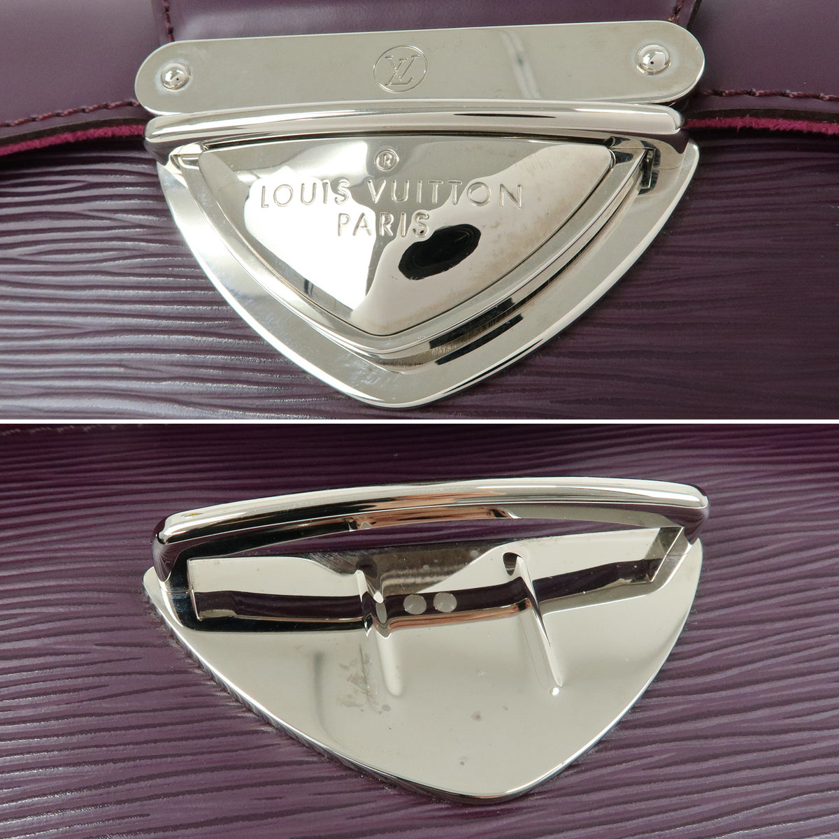 Louis Vuitton Epi Leather Pochette Montaigne Shoulder Bag Cassis M5929K