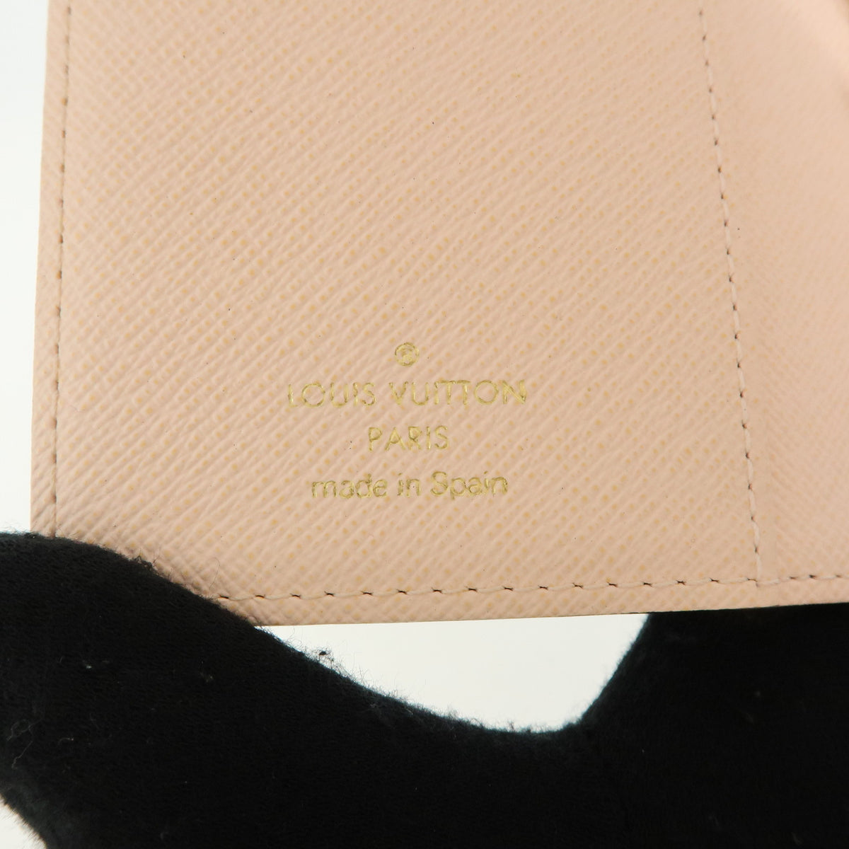 Louis Vuitton Monogram Agenda Koala PM Planner Cover Brown Pink R21013