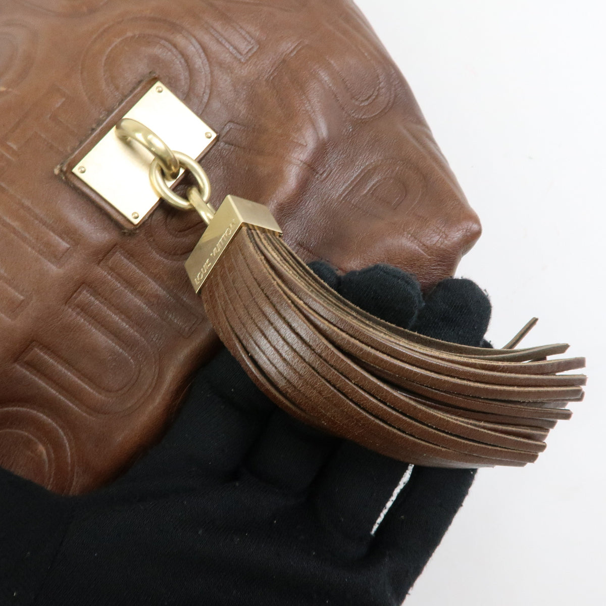Louis Vuitton Paris Souple Wish Leather Shoulder Bag Brown M95830
