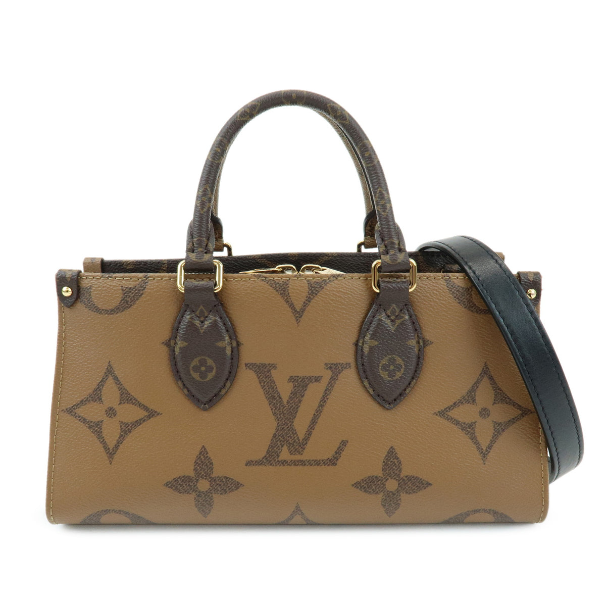 Louis Vuitton Monogram Giant On The Go EW Chain 2Way Bag Brown M14236