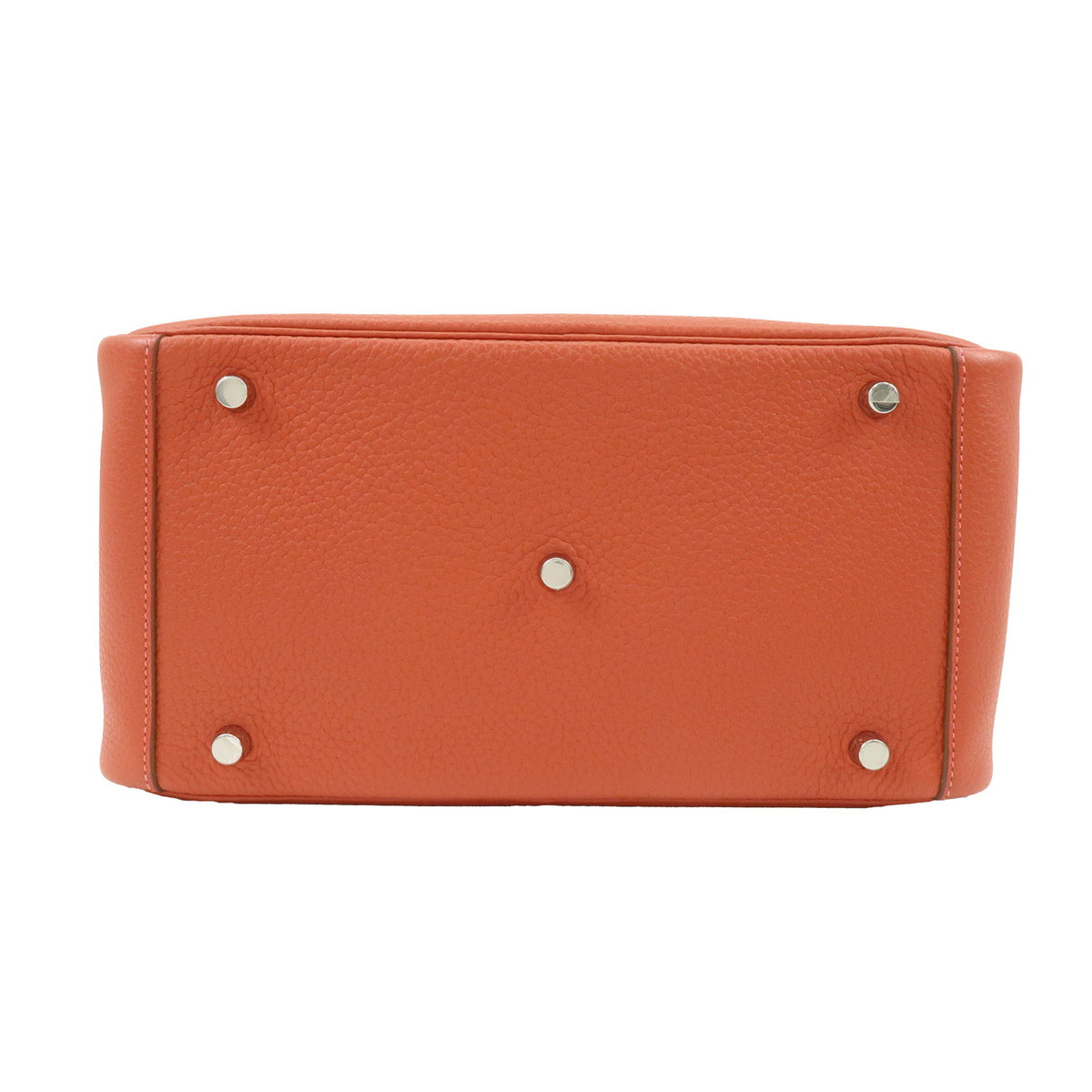 HERMES Lindy 30 Taurillon Clemence 2Way Bag □R Stamped Rouge Pivoine