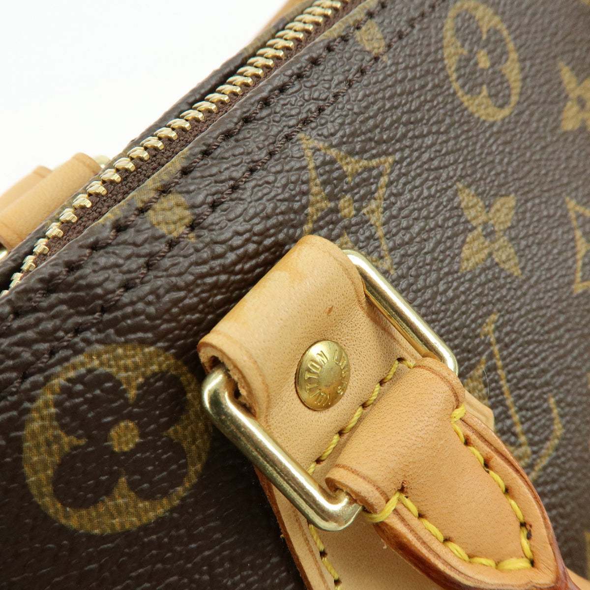 Louis Vuitton Monogram Speedy 30 Boston Bag Hand Bag Brown M41526