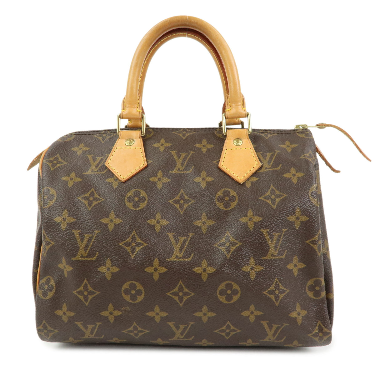 Louis Vuitton Monogram Speedy 25 Boston Bag Hand Bag Brown M41528