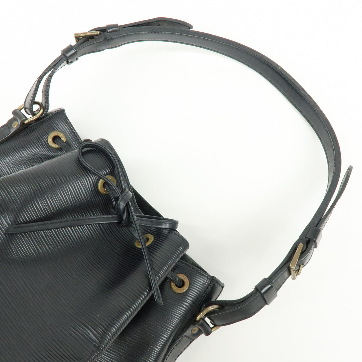 Louis Vuitton Epi Leather Petit Noe Shoulder Bag Noir Black M59012