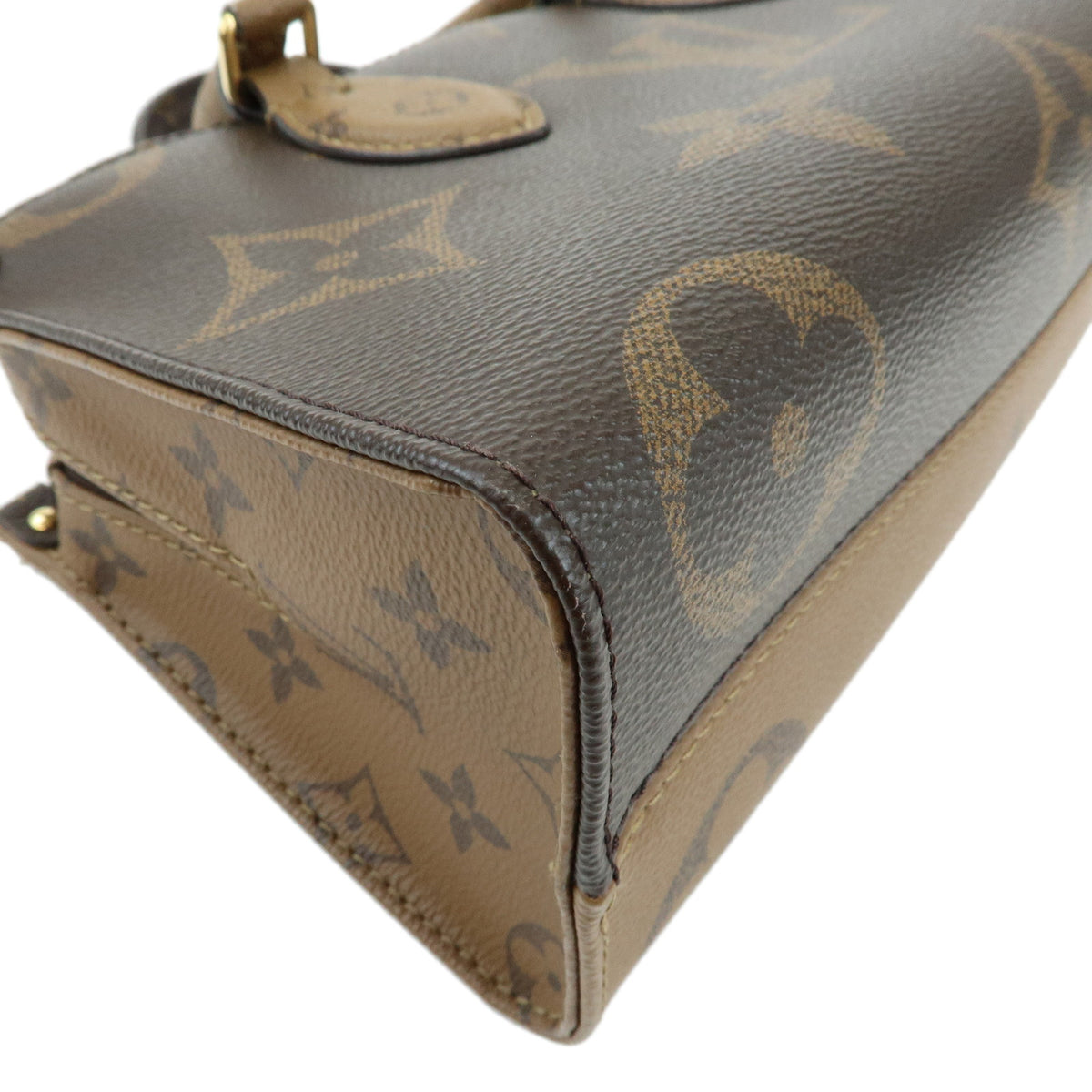 Louis Vuitton Monogram Giant On The Go EW Chain 2Way Bag Brown M14236