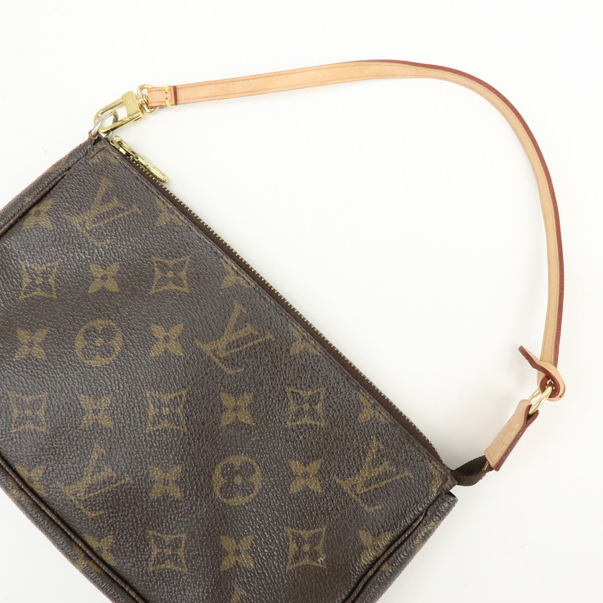 Louis Vuitton Monogram Pochette Accessoires Pouch Hand Bag M51980