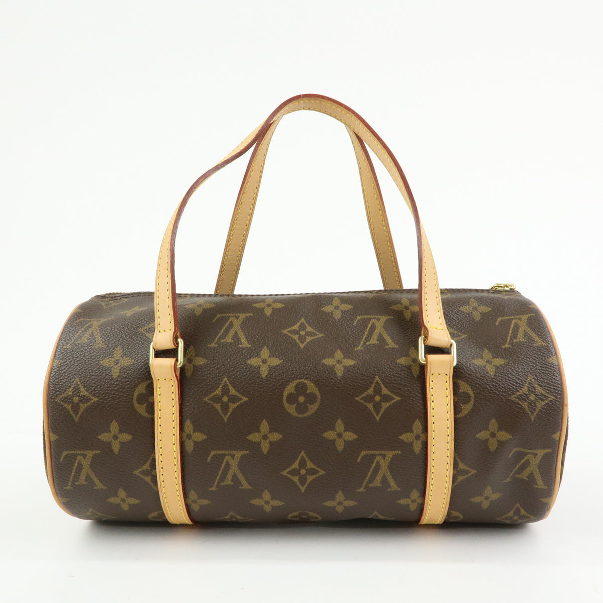 Louis Vuitton Monogram Papillon 26 Hand Bag Brown M51386