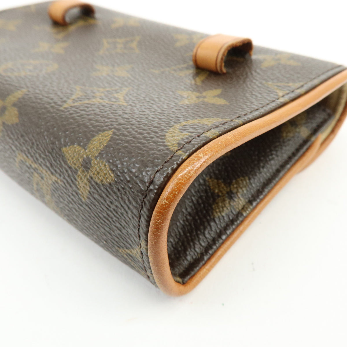Louis Vuitton Monogram Pochette Florentine Waist Bag Belt XS M51855