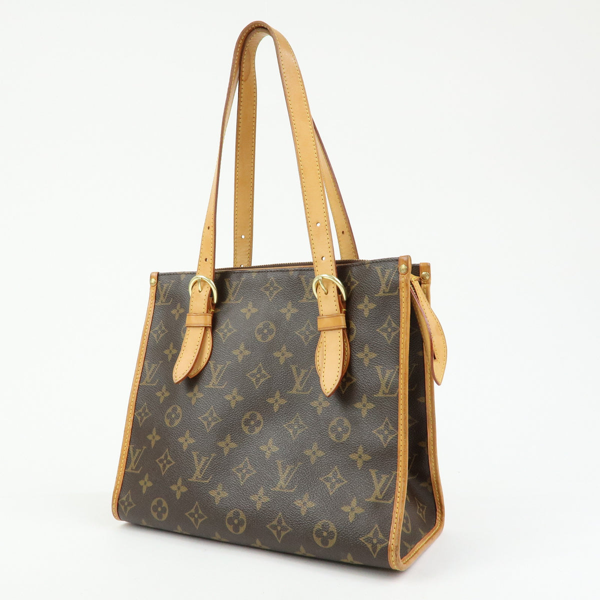 Louis Vuitton Monogram Popincourt Haut Shoulder Bag Brown M40007