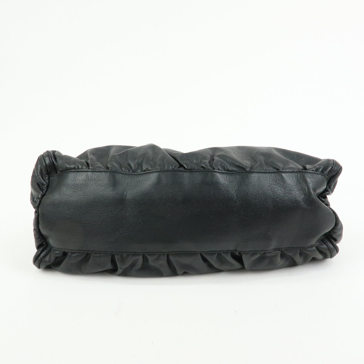 GUCCI Abbey Leather Shoulder Bag Hand Bag Black 189833
