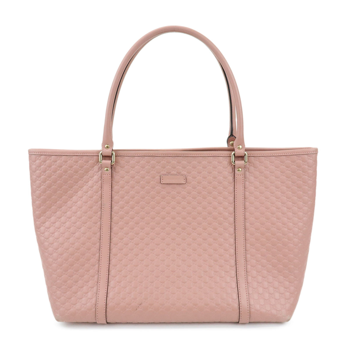 GUCCI Microguccissima Leather Tote Bag Shoulder Bag Pink 449647