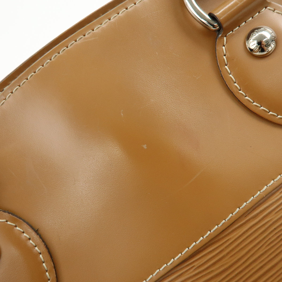Louis Vuitton Epi Passy PM Leather Hand Bag Camel M59261