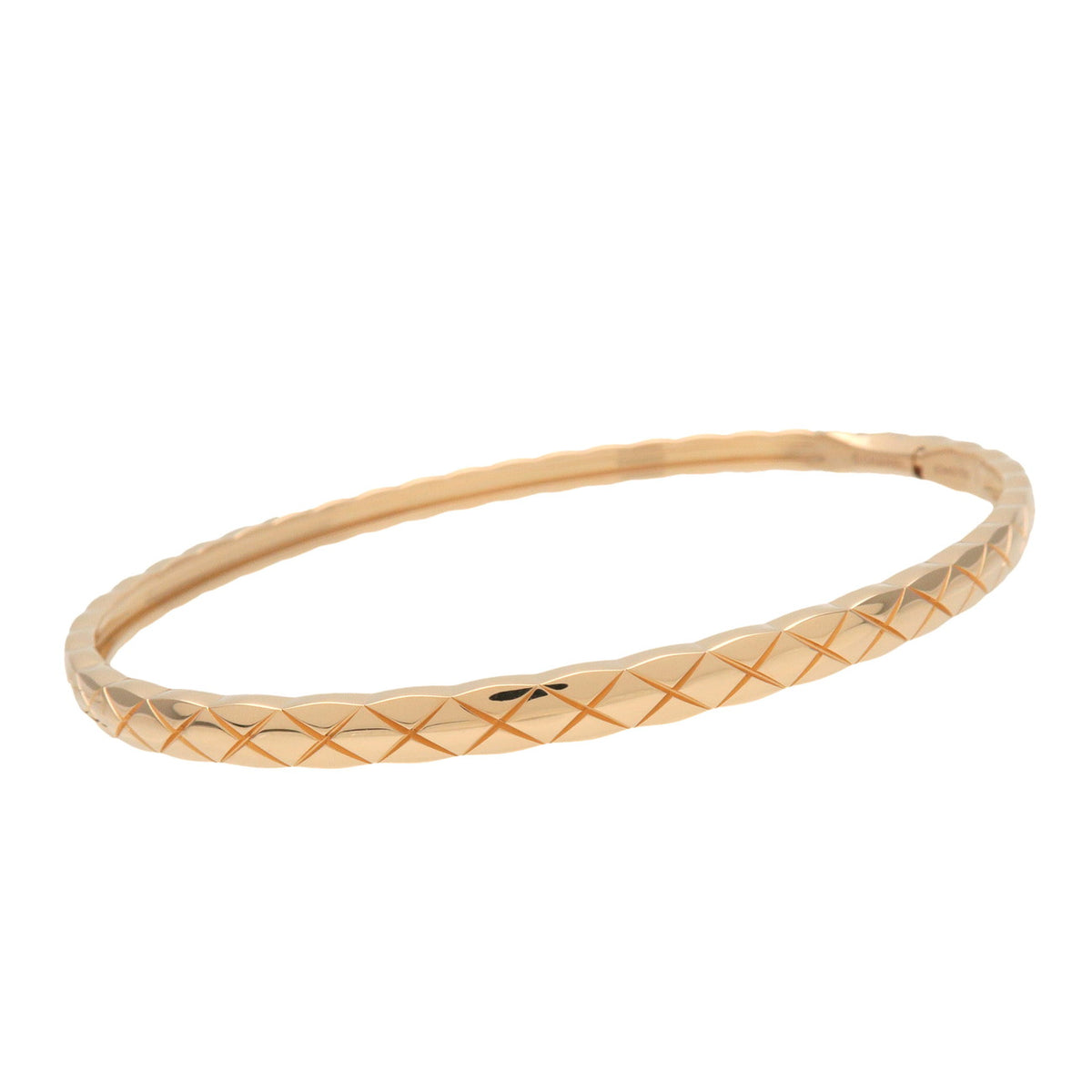 CHANEL COCO Crush Mini Bracelet Size L K18 750YG Yellow Gold J12325