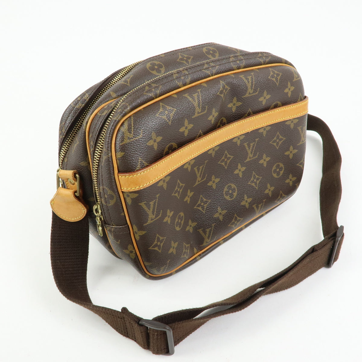 Louis Vuitton Monogram Reporter PM Shoulder Crossbody Bag M45254