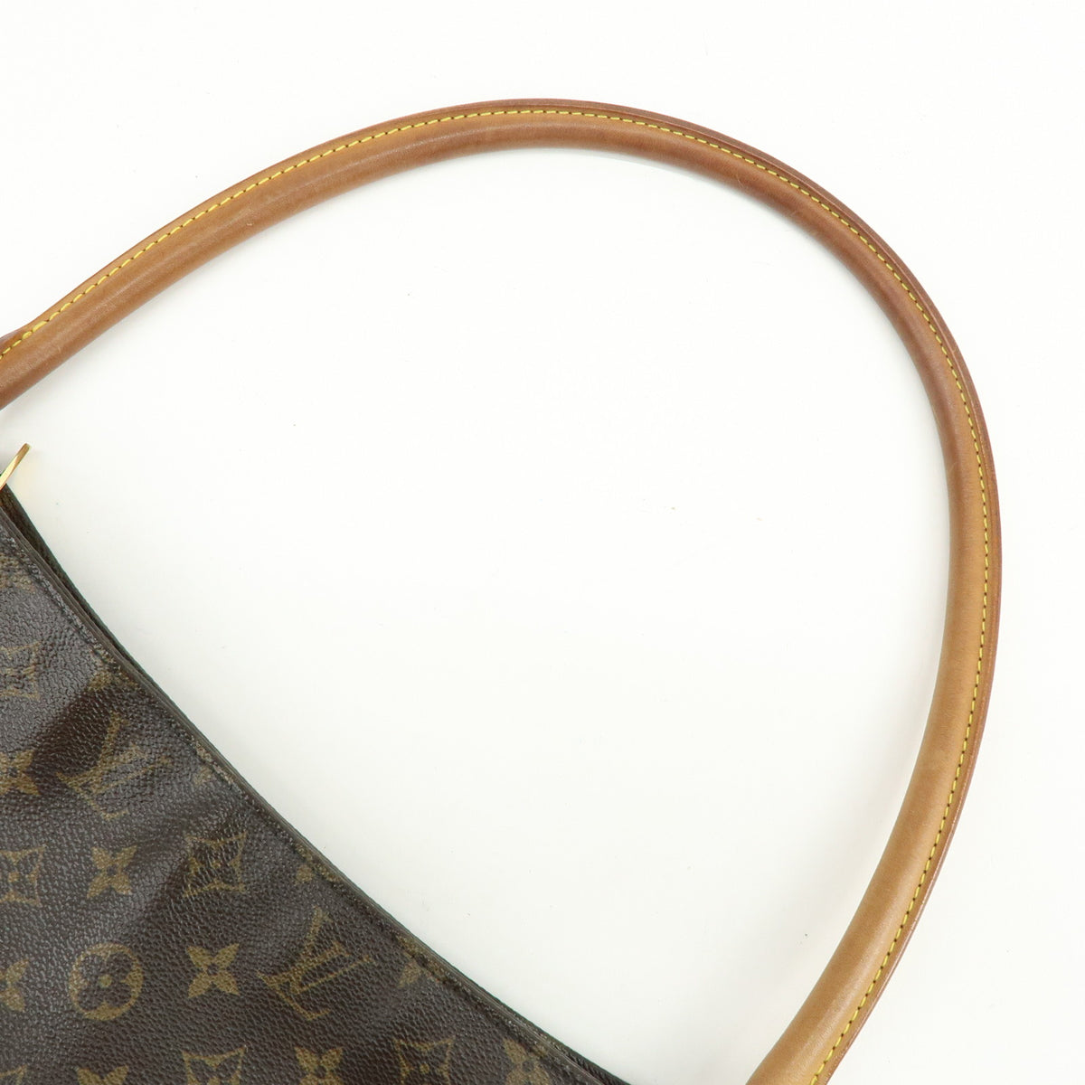 Louis Vuitton Monogram Looping GM Shoulder Bag Brown M51145