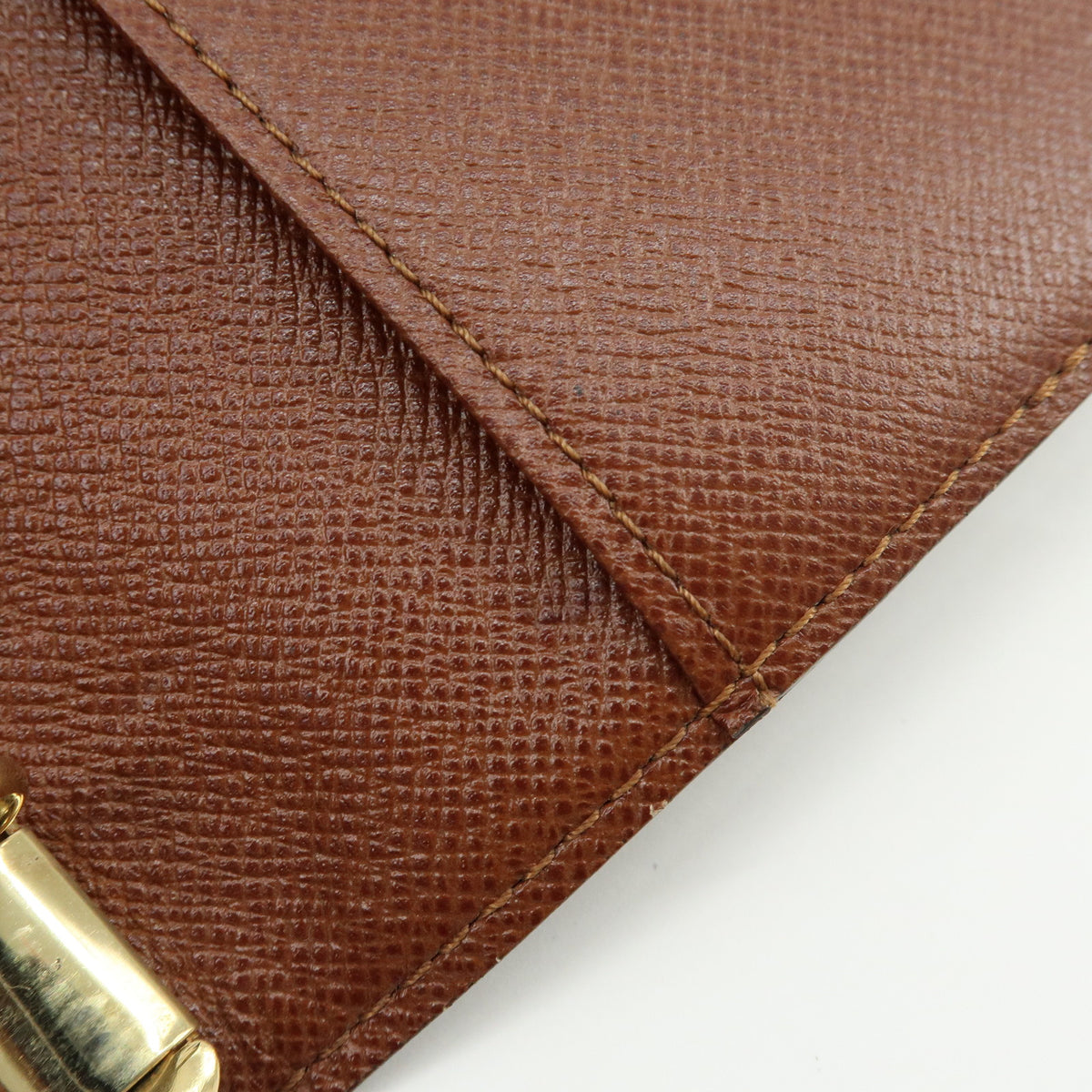 Louis Vuitton Monogram Agenda PM Planner Cover Brown R20005