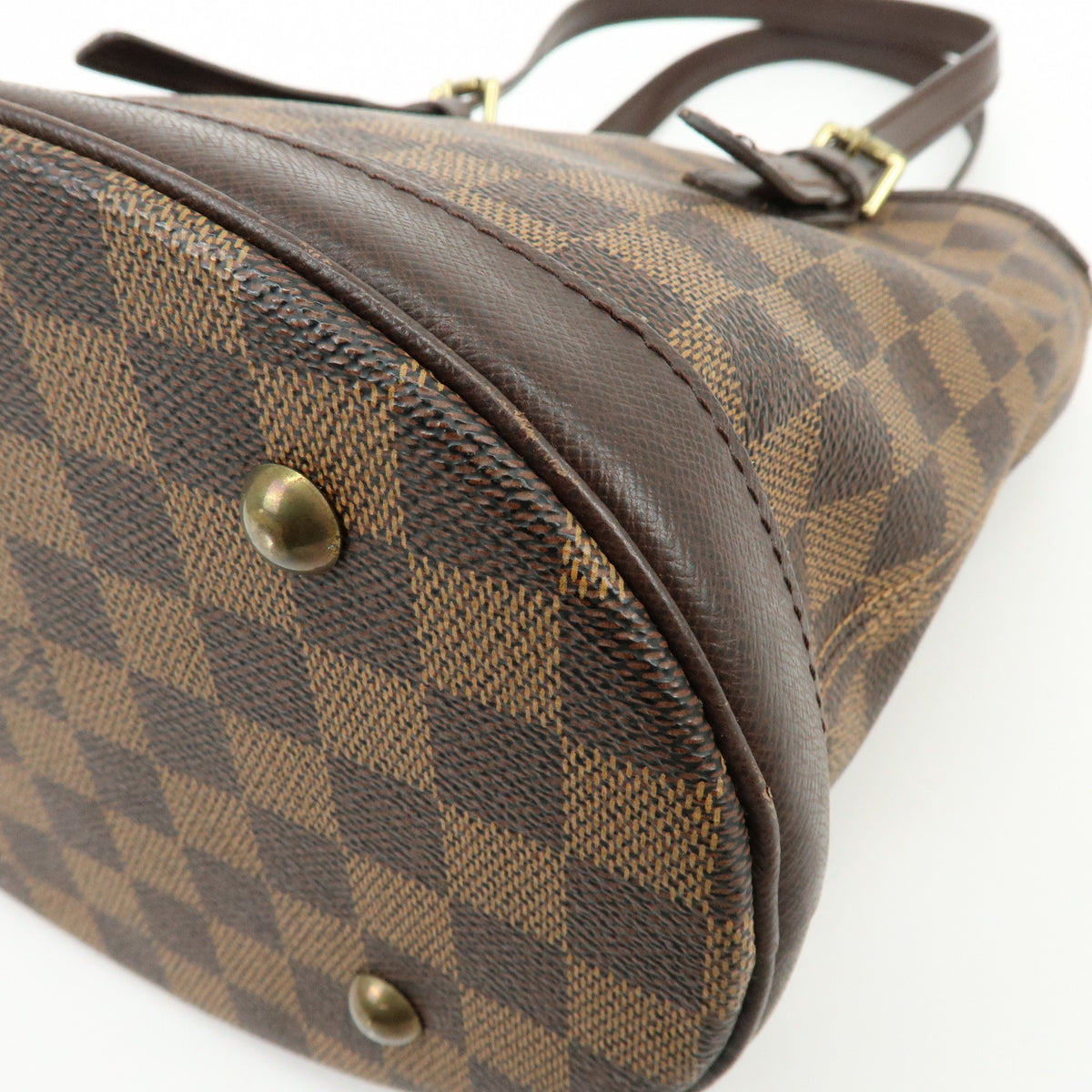 Louis Vuitton Damier Ebene Marais Tote Bag Hand Bag Brown N42240