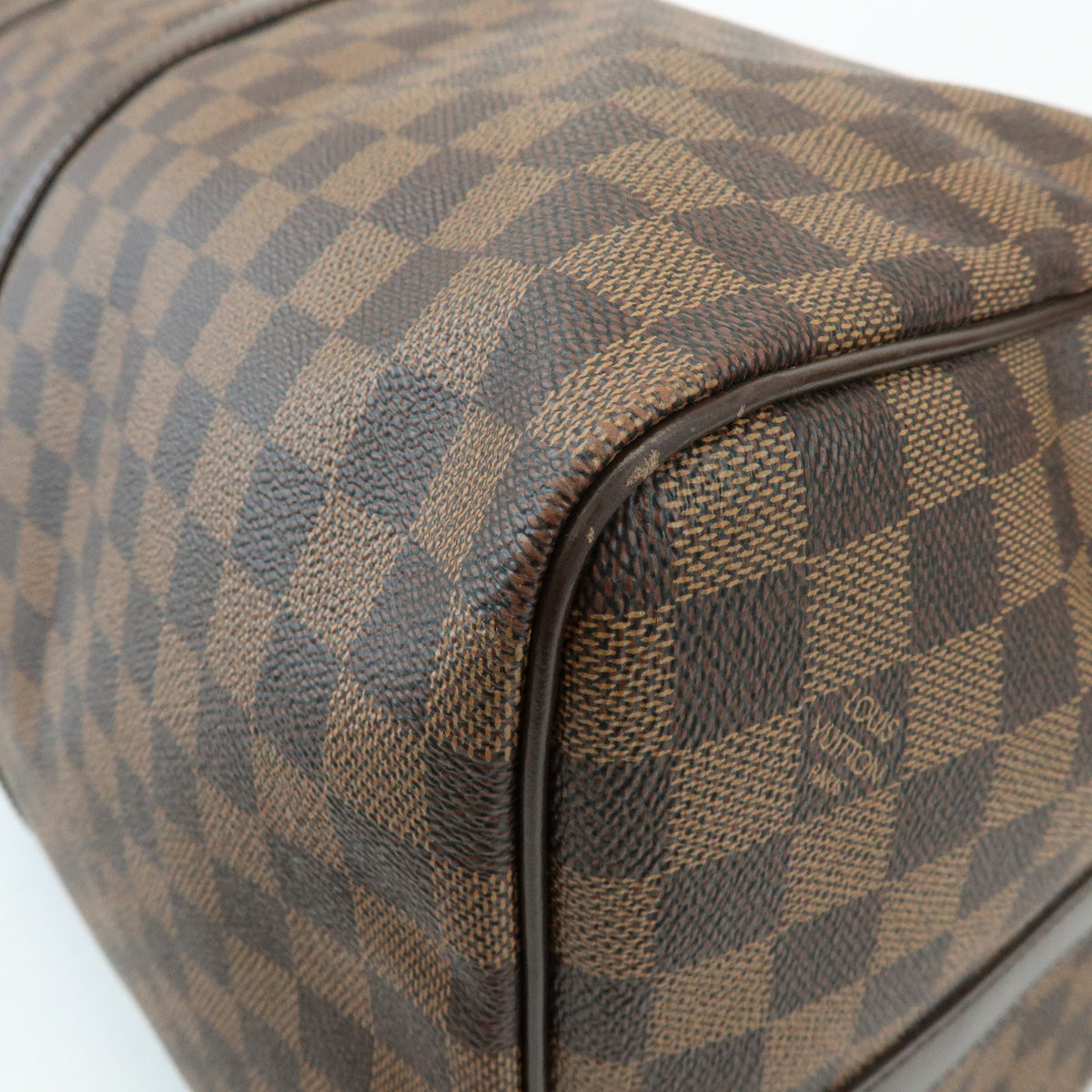 Louis Vuitton Damier Keep All Bandouliere 55 Travel Bag Brown N41414