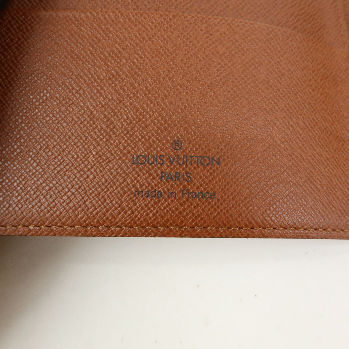 Louis Vuitton Monogram Agenda MM Planner Cover Brown R20105