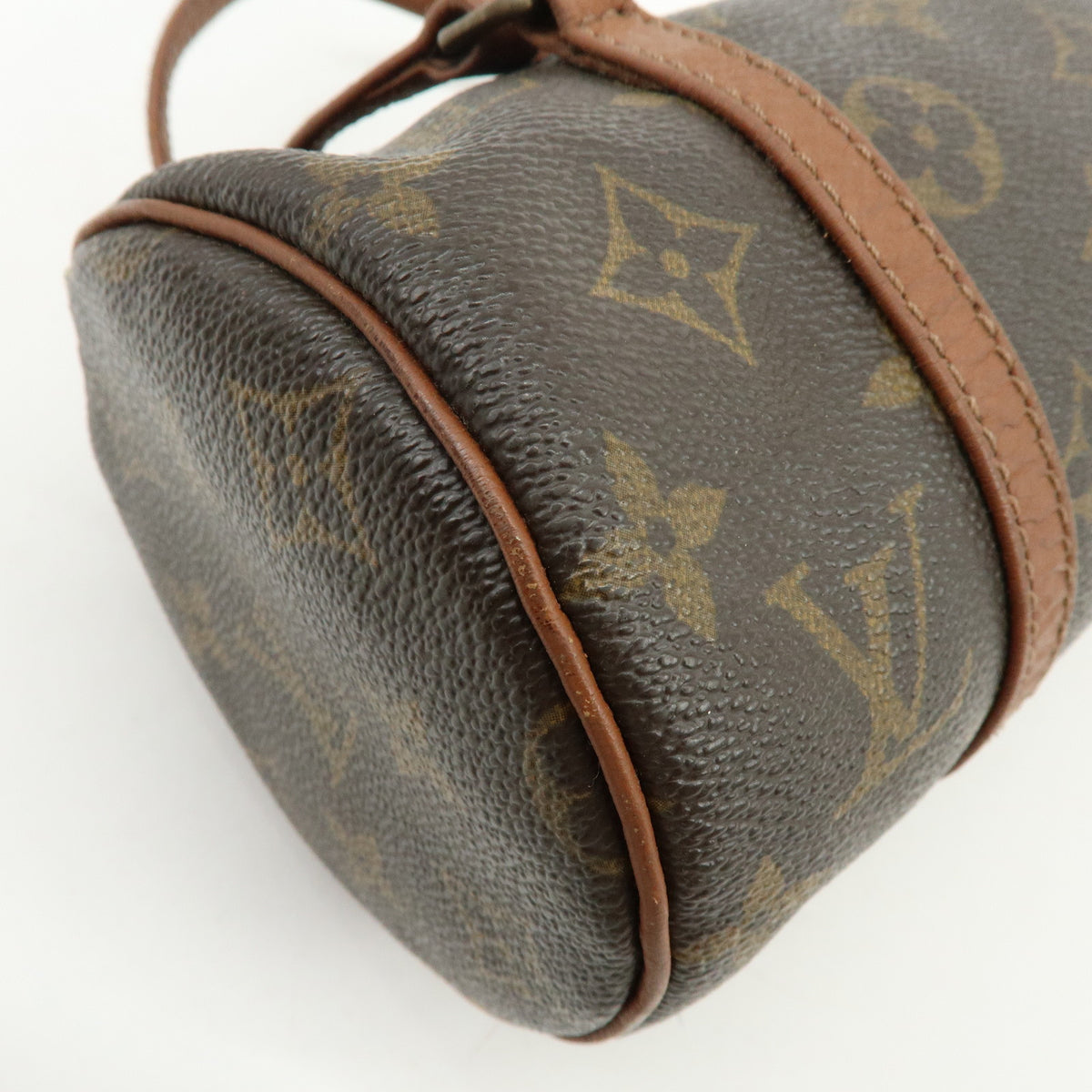 Louis Vuitton Monogram Papillon 22 Canvas Leather Hand Bag Brown M51367