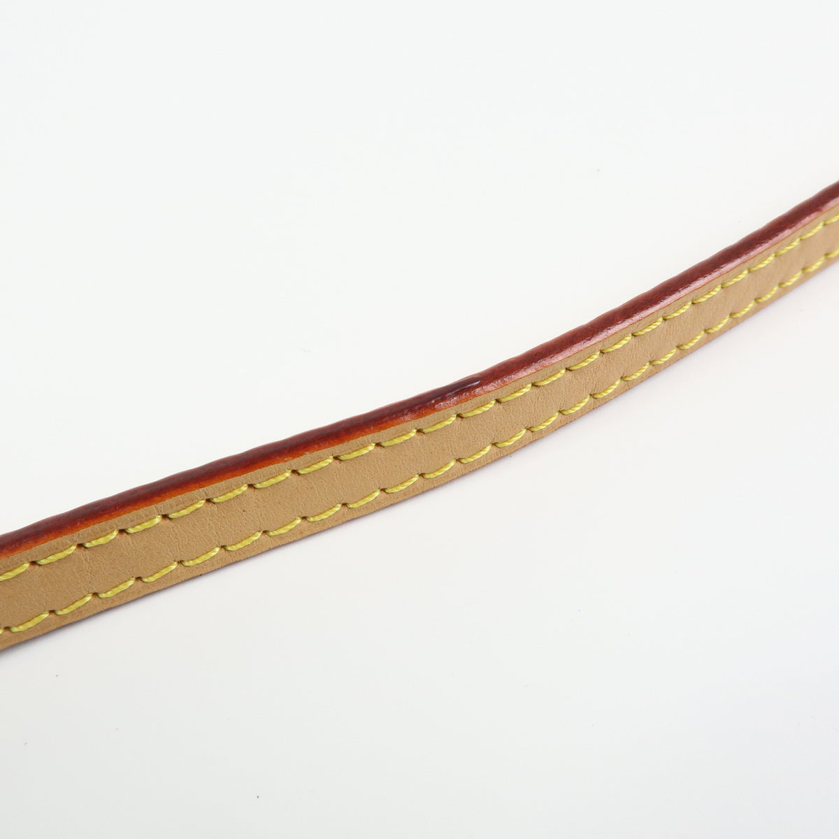 Louis Vuitton Nume Leather Shoulder Strap 120cm Natural J00145