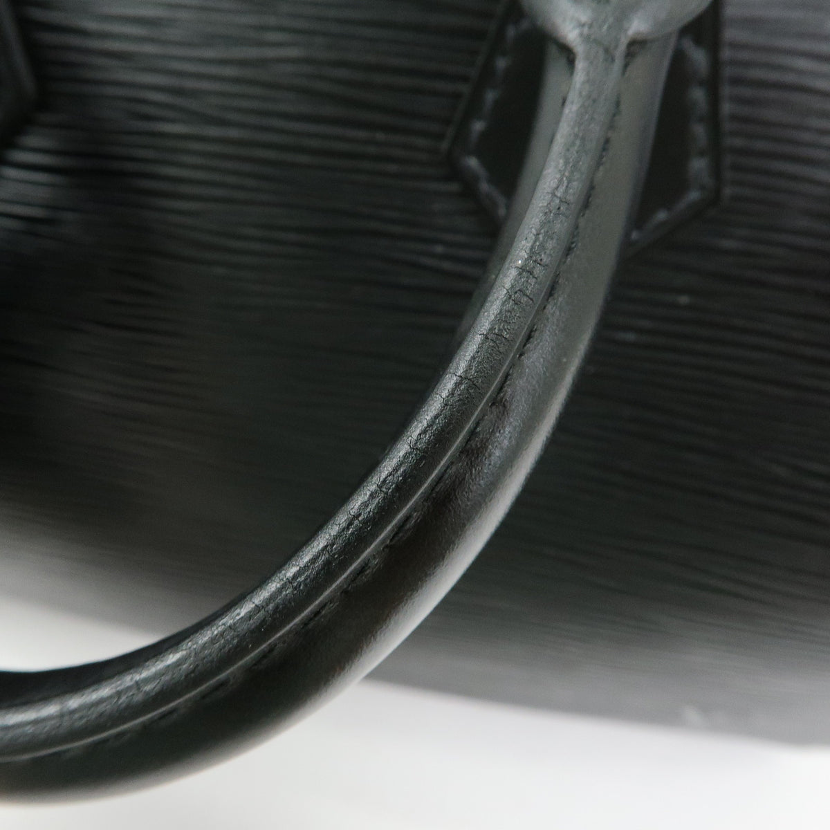 Louis Vuitton Epi Speedy 25 Leather Hand Bag Boston Bag Noir M59032