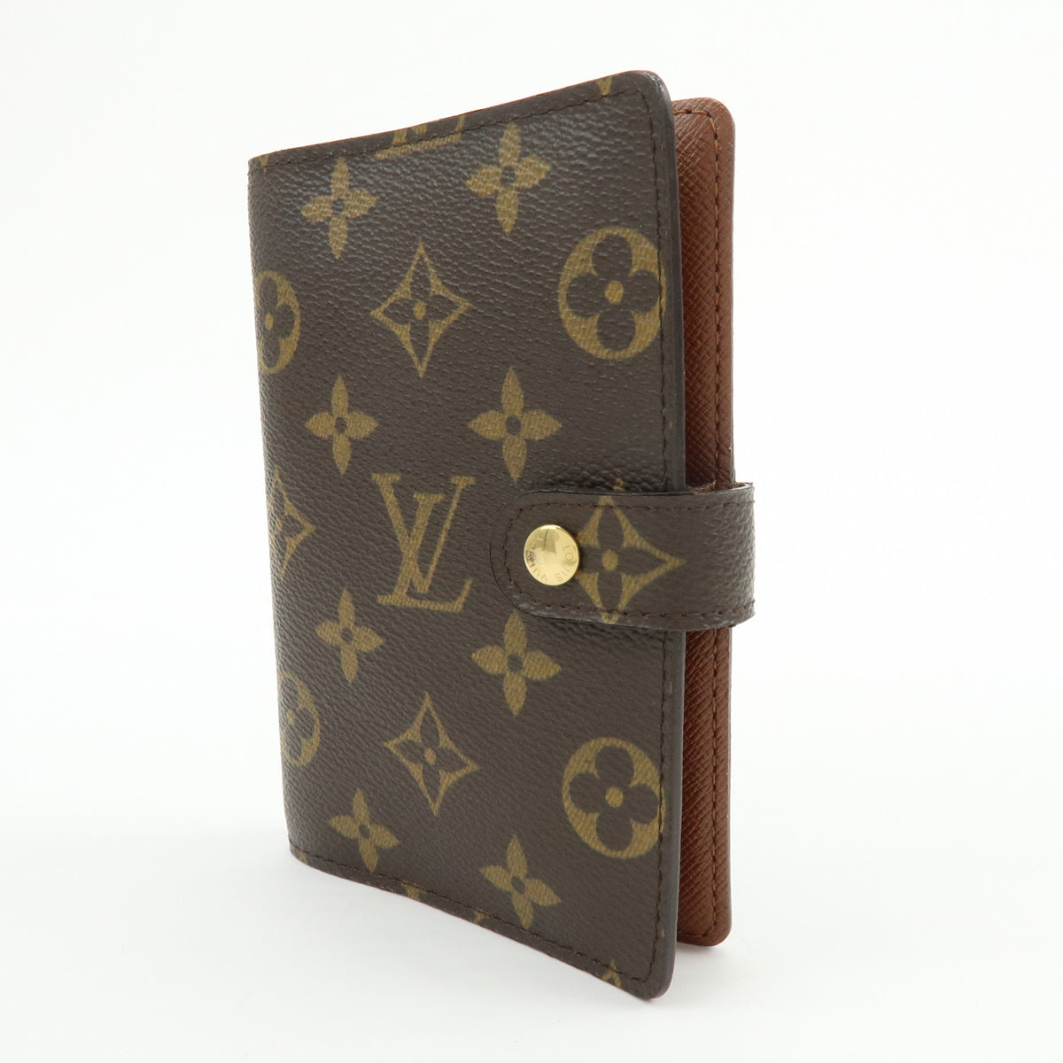 Louis Vuitton Monogram Agenda PM Planner Cover Brown R20005