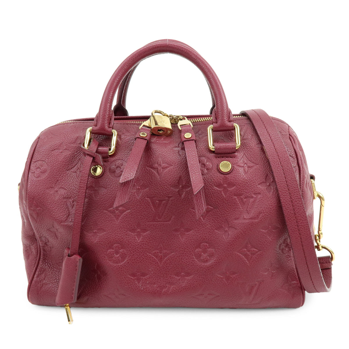 Louis Vuitton Monogram Empreinte Speedy Bandouliere 25 Aurore M40764