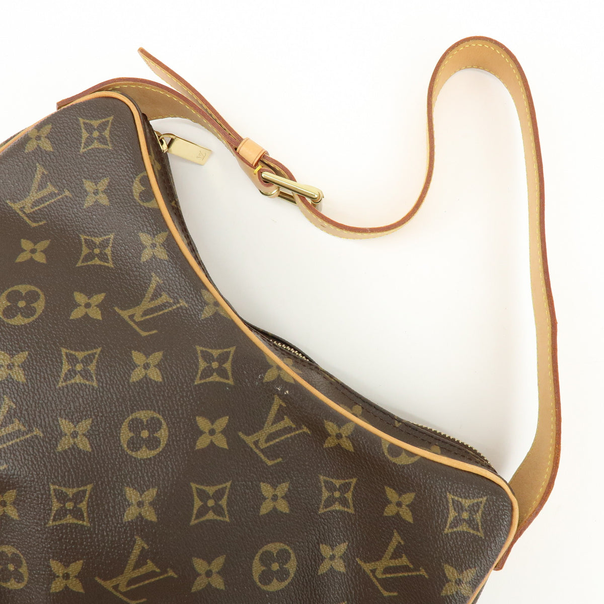 Louis Vuitton Monogram Croissant MM Shoulder Bag Brown M51512