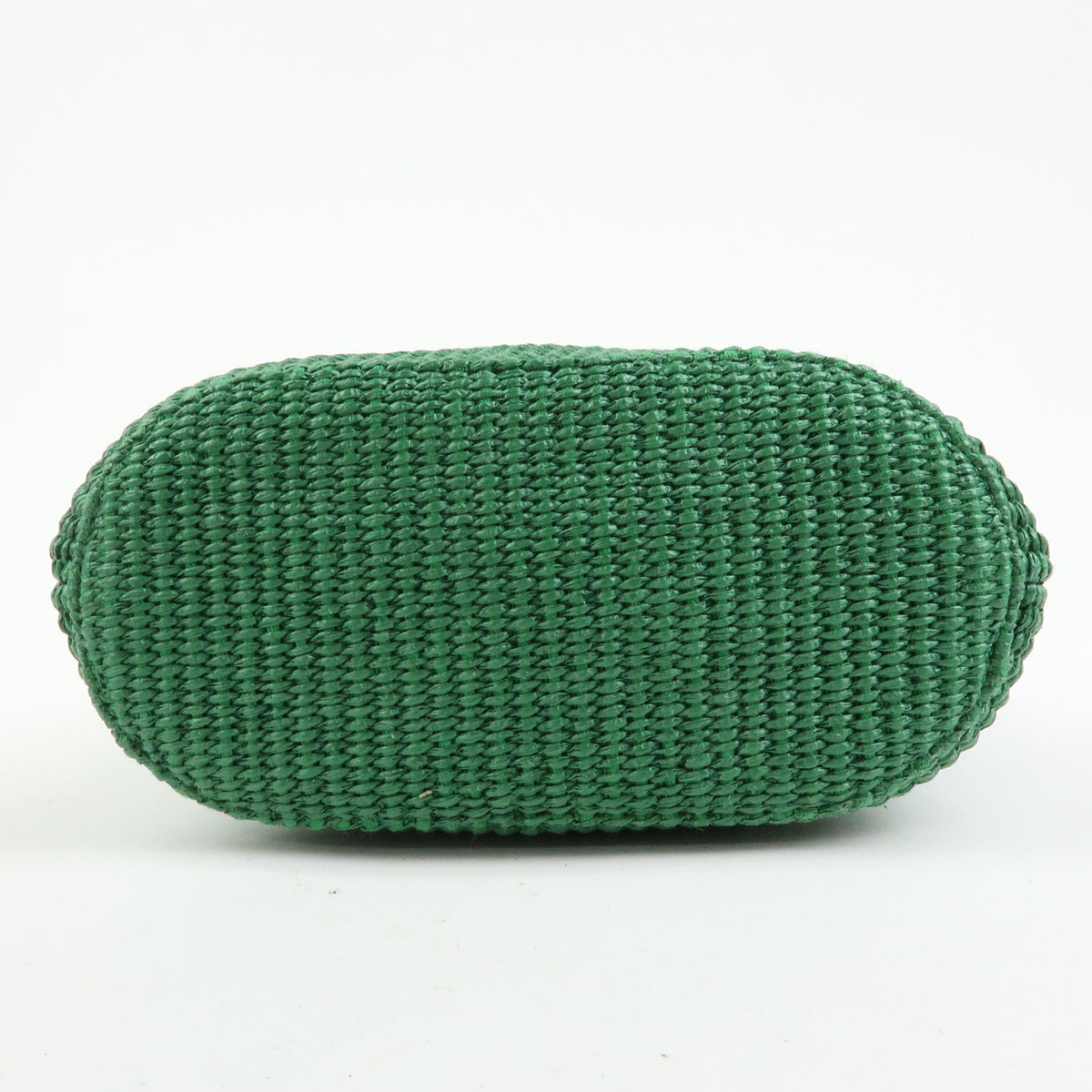 Jimmy Choo Beach Tote East West Raffia 2way Bag Hand Shoulder Bag Green