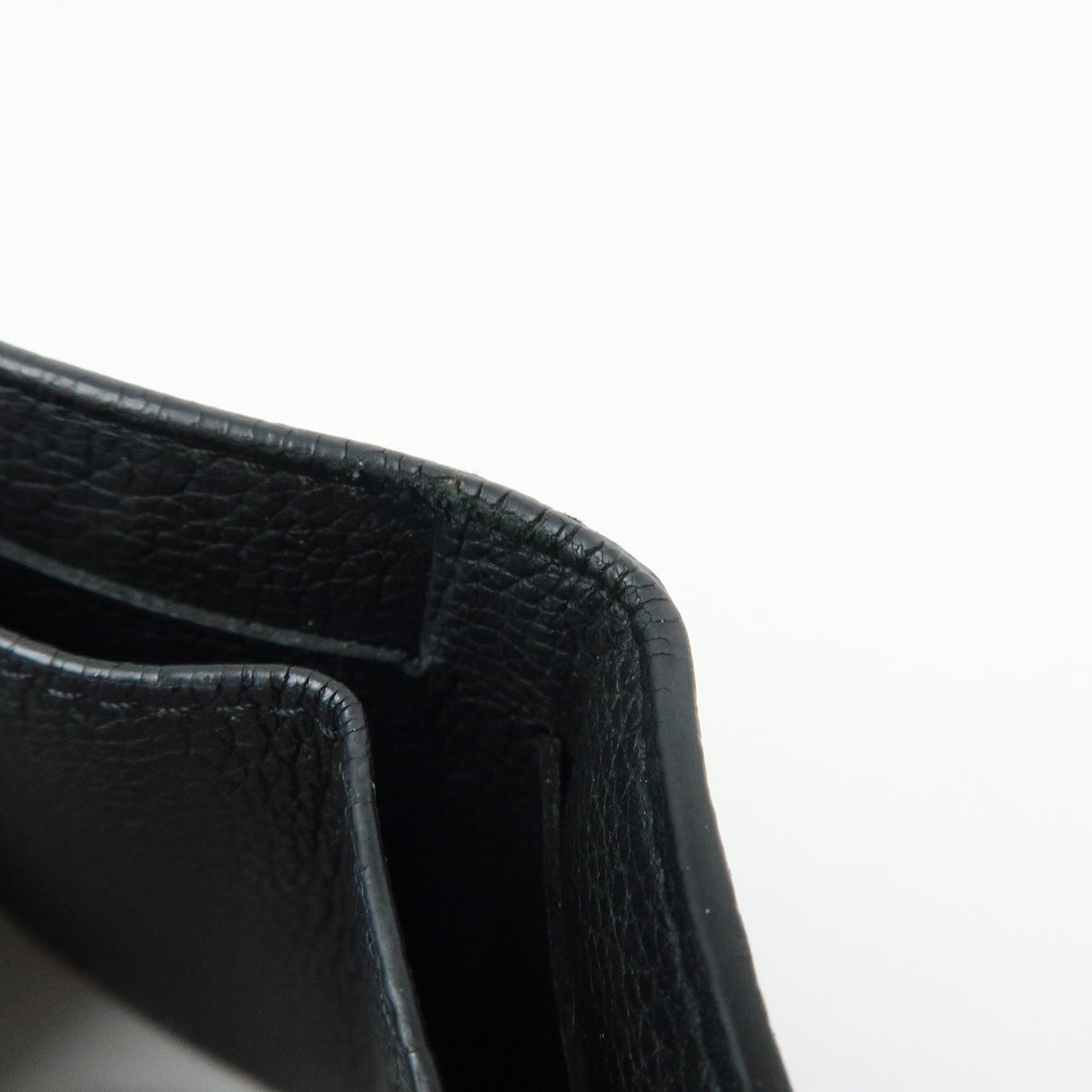 Louis Vuitton Logo Portefeuille Lock Mini Compact Wallet Noir M63921