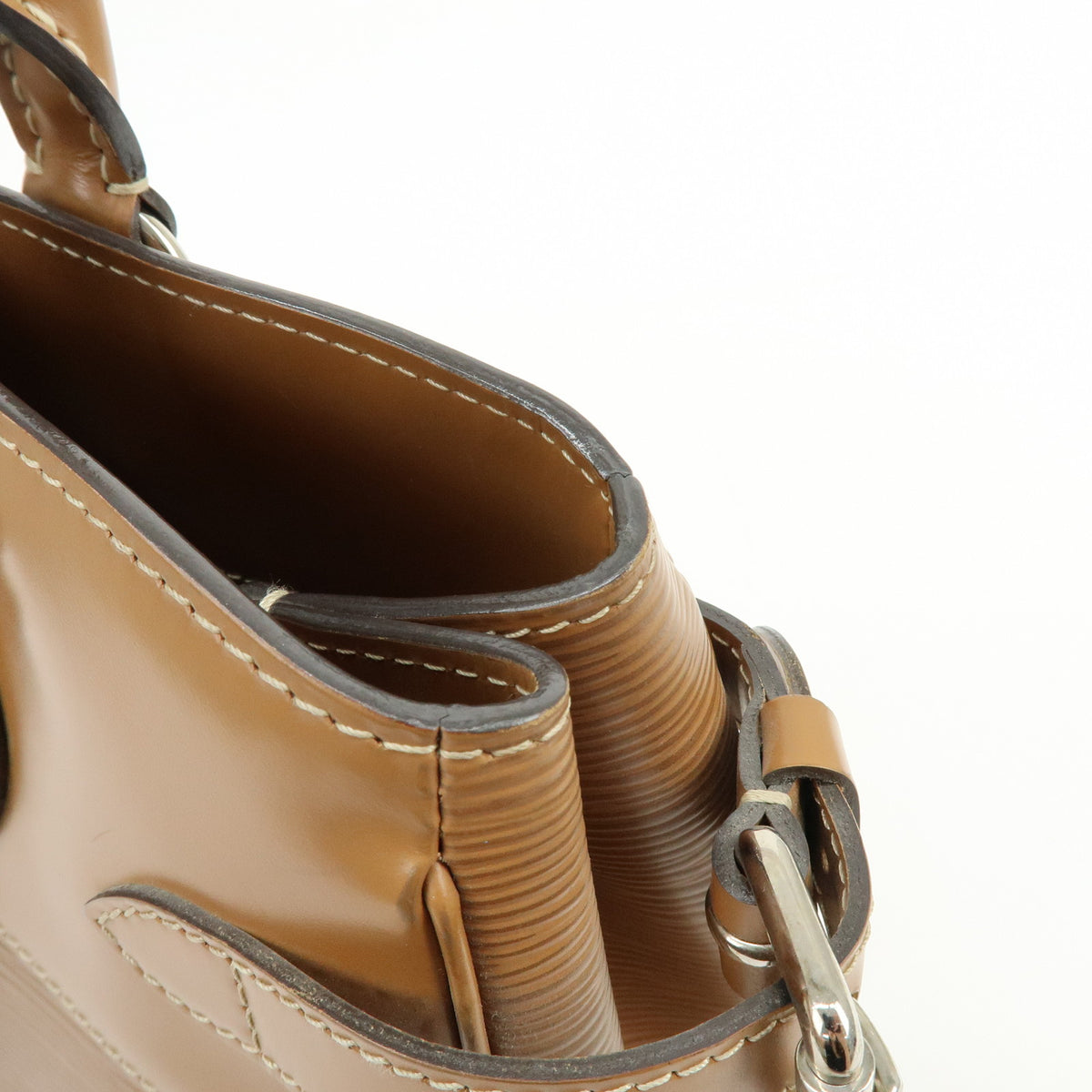 Louis Vuitton Epi Passy PM Leather Hand Bag Camel M59261