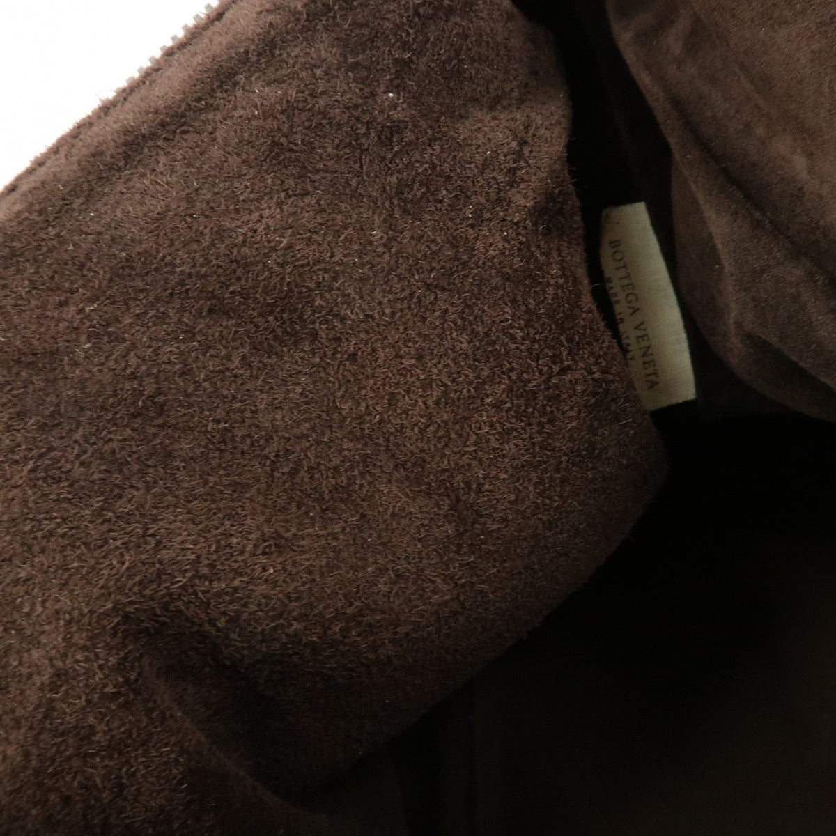 BOTTEGA VENETA Intrecciato Leather Shoulder Bag Hand Bag Brown