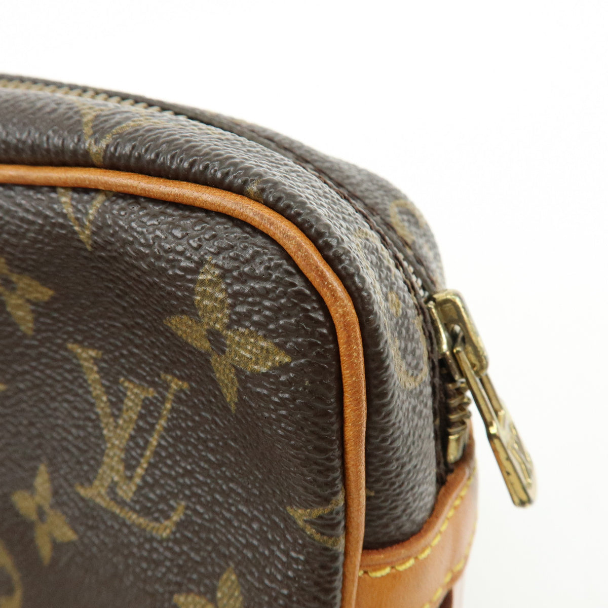 Louis Vuitton Monogram Compiegne 23 Pouch Clutch Bag Brown M51847