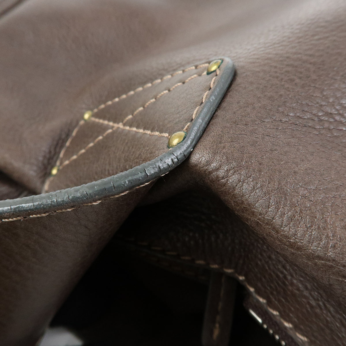 Chloe Paddington Leather Shoulder Bag Crossbody Bag Brown Pink