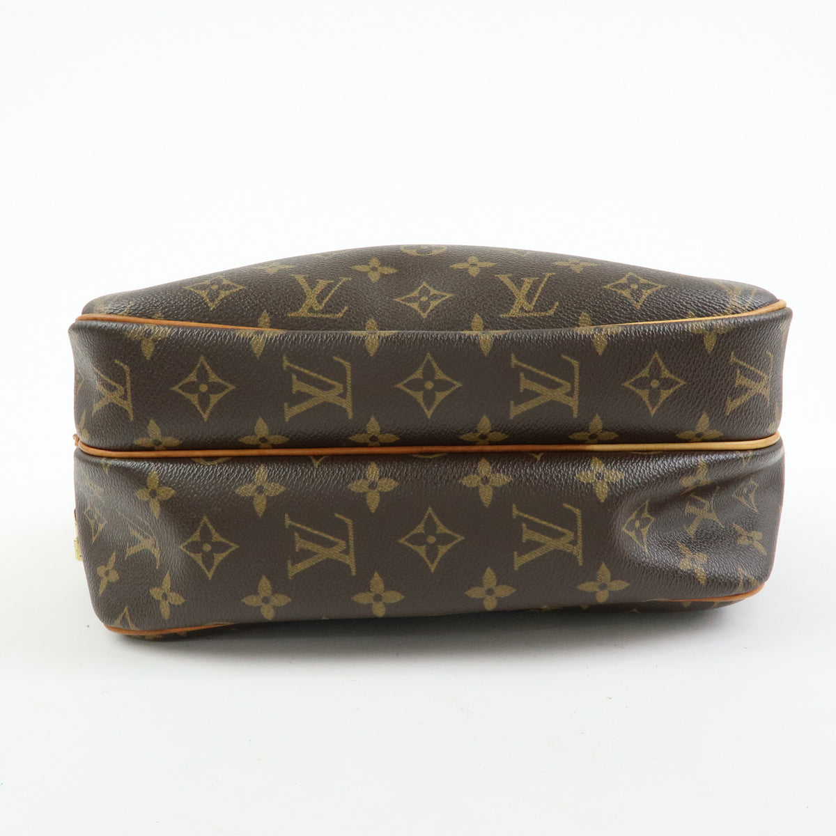 Louis Vuitton Monogram Reporter PM Shoulder Crossbody Bag Brown M45254