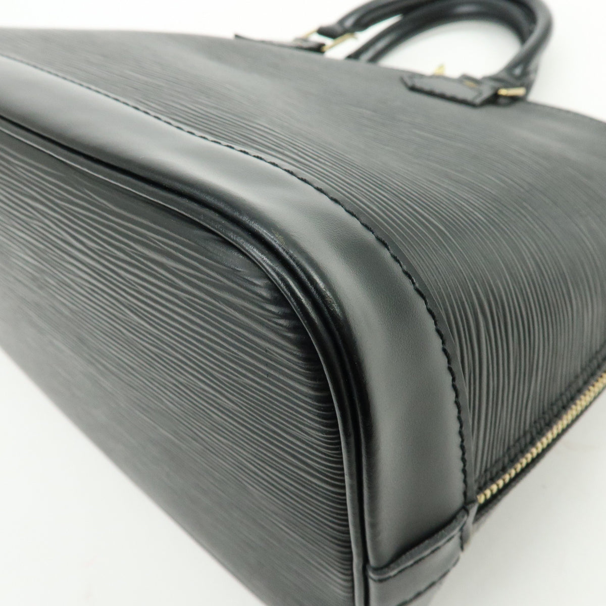 Louis Vuitton Epi Alma PM Leather Hand Bag Noir Black M52142