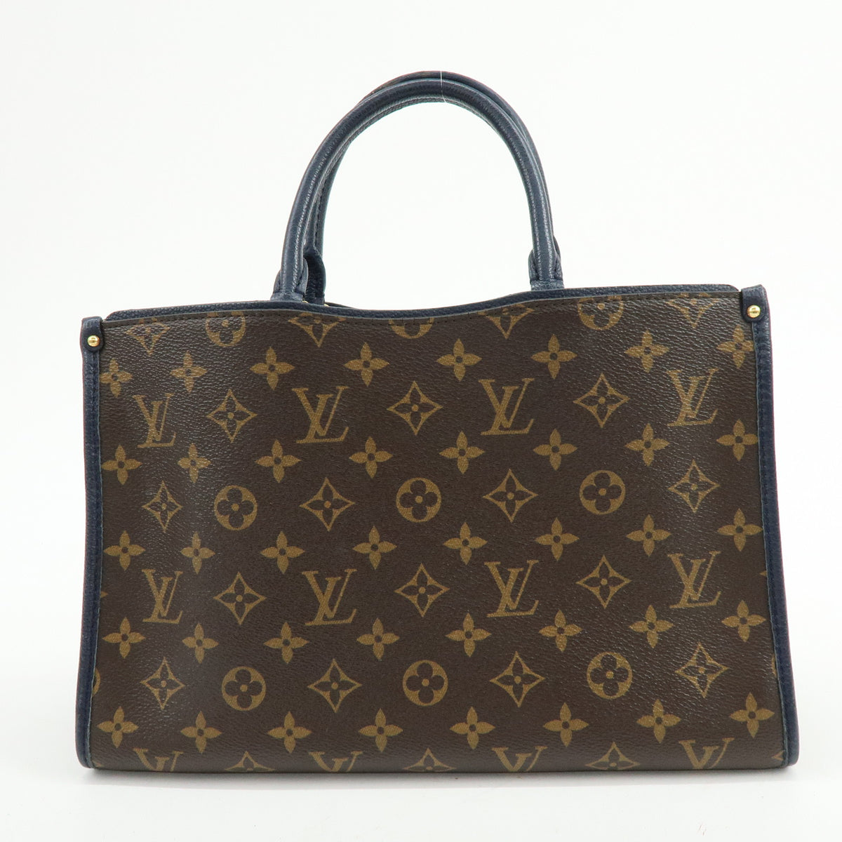 Louis Vuitton Monogram Popincourt PM 2Way Hand Bag Brown Marine M43434