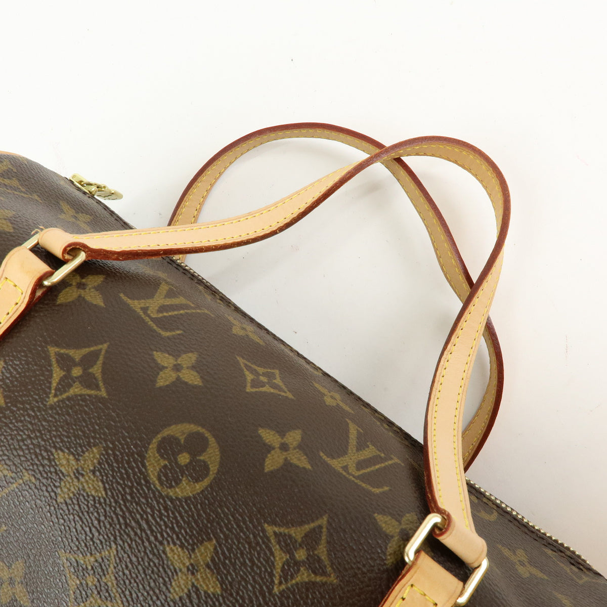Louis Vuitton Monogram Papillon 26 Hand Bag Brown M51386