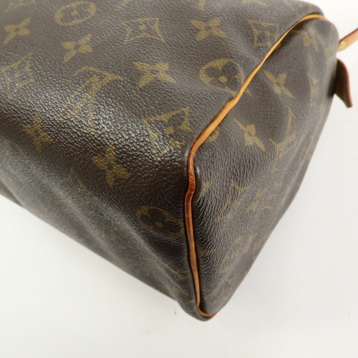 Louis Vuitton Monogram Speedy 25 Boston Bag Hand Bag Brown M41528