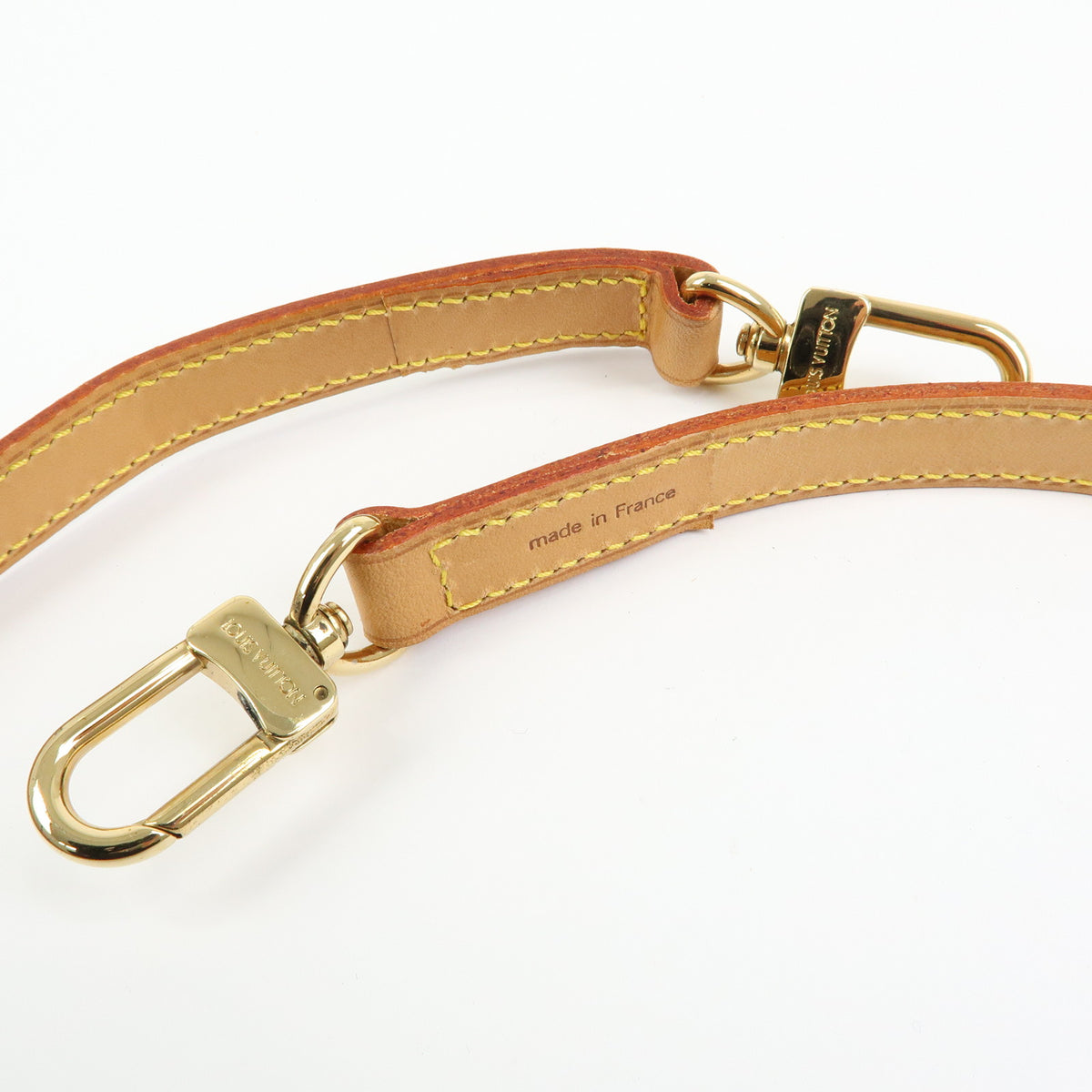 Louis Vuitton Nume Leather Shoulder Strap 100cm 1.6cm Natural J00142