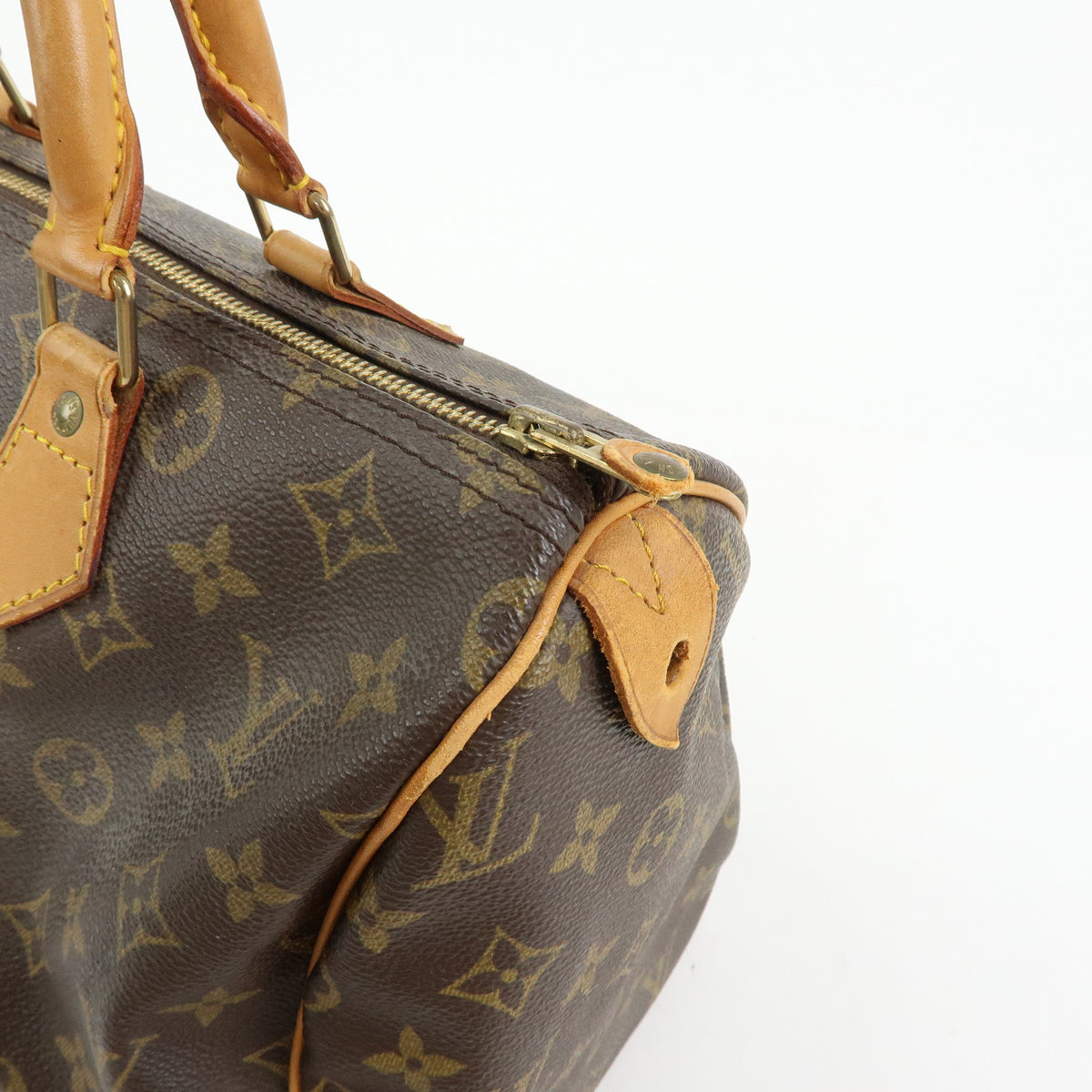 Louis Vuitton Monogram Speedy 30 Boston Bag Hand Bag Brown M41526