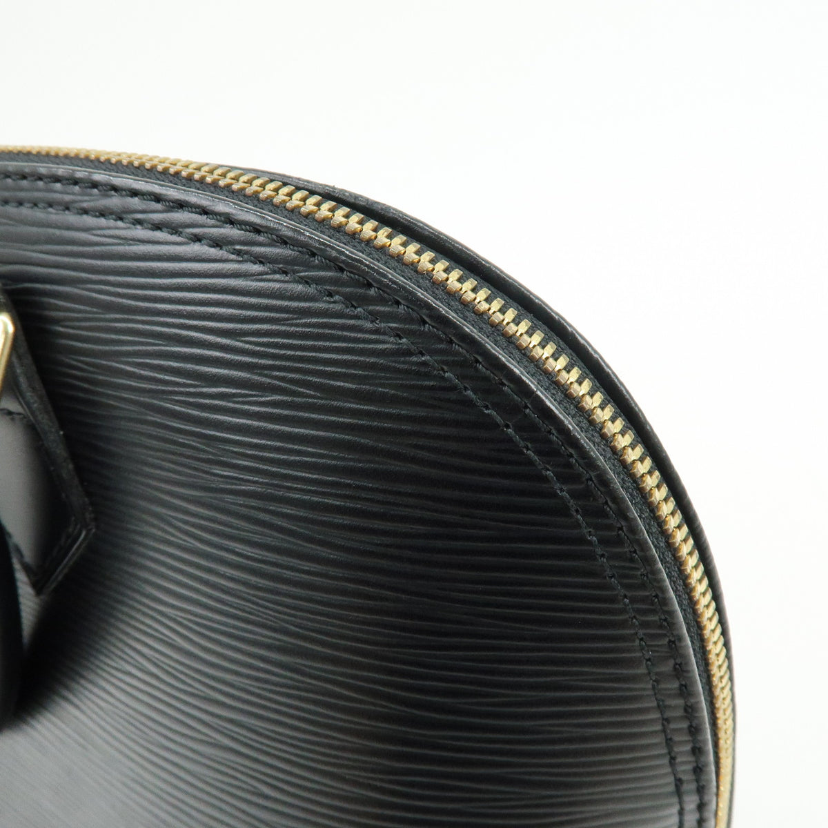 Louis Vuitton Epi Alma Leather Hand Bag Noir Black M52142