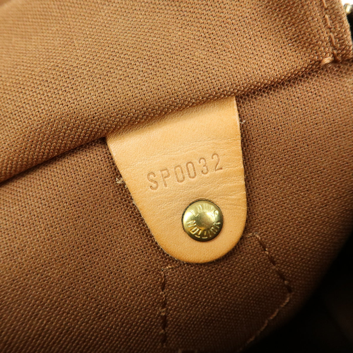 Louis Vuitton Monogram Speedy 25 Boston Bag Hand Bag Brown M41528