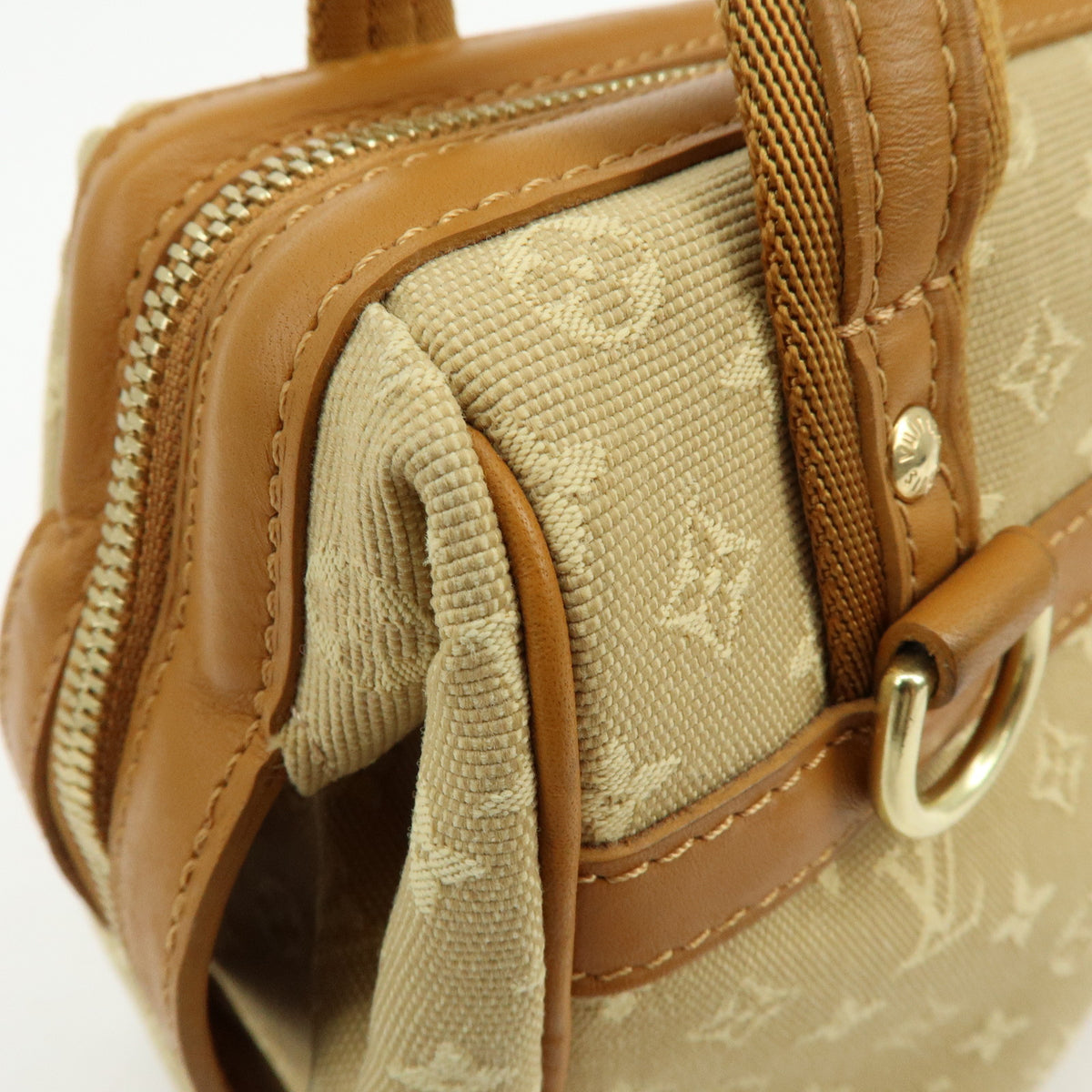 Louis Vuitton Monogram Mini Josephine PM Hand Bag Beige M92416