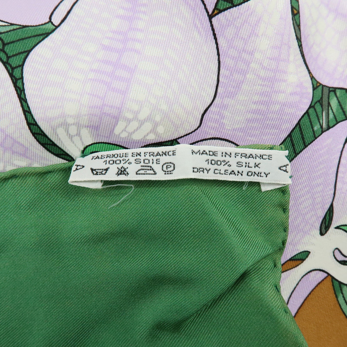 HERMES Carre 90 Lot of 2 Silk 100% Scarf Touvenirs Asie BRIDES de GALA