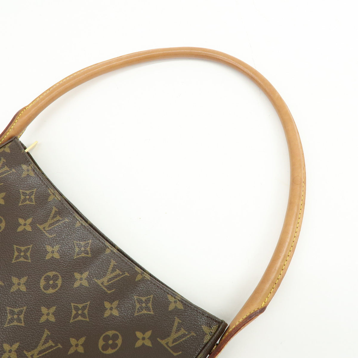 Louis Vuitton Monogram Looping GM Leather Shoulder Bag Brown M51145