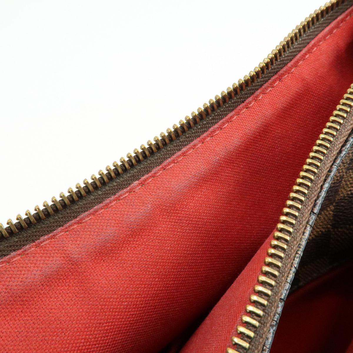 Louis Vuitton Damier Bloomsbury PM Canvas Leather Shoulder Bag N42251