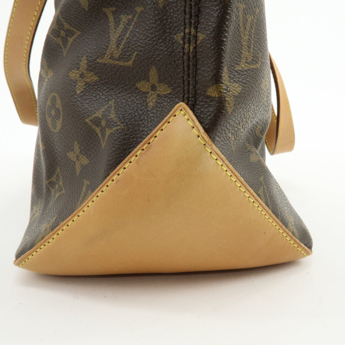 Louis Vuitton Monogram Cabas Mezzo Tote Bag Shoulder Bag Brown M51151